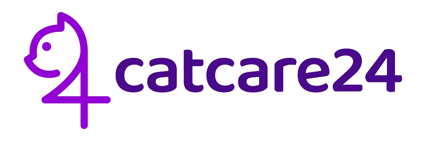 dogcare24 Logo dunkelblau mit hellblauen hundeicon